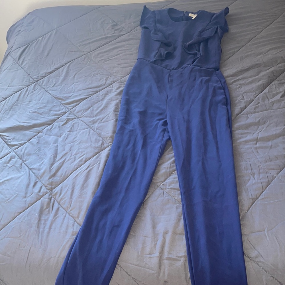 Mk navy jumpsuit